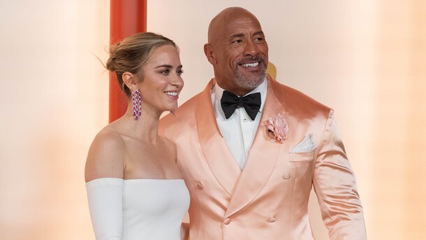 Kyusung Gong / Keystone Press Agency / Global Look Press — Emily Blunt and Dwayne Johnson