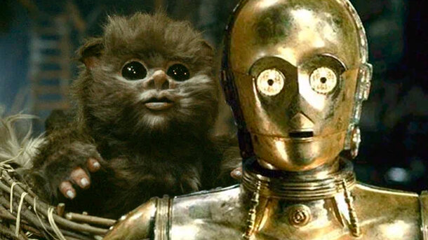 Still from the film 'Star Wars: Episode VI - Return of the Jedi'