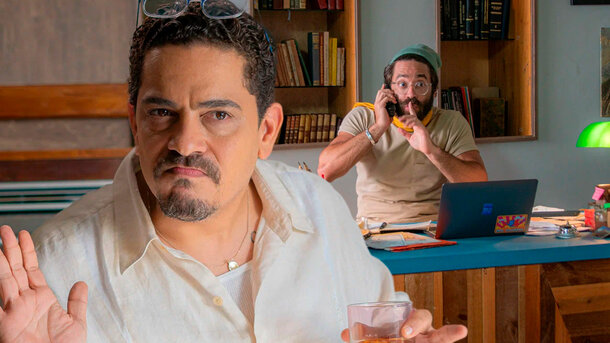 Still from the film 'Books & Drinks'