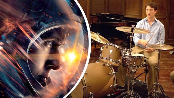 globallookpress.com — stills from the movies 'First Man' (2018) and 'Whiplash' (2013)