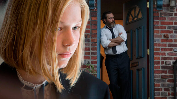 Stills from the film 'You Were Never Really Here'