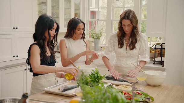 Still from the series 'With Love, Meghan' (2025)