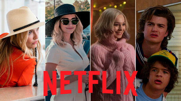 Кадры из сериалов «Эмили в Париже», «Джинни и Джорджия», «Уэнсдей», «Очень странные дела»