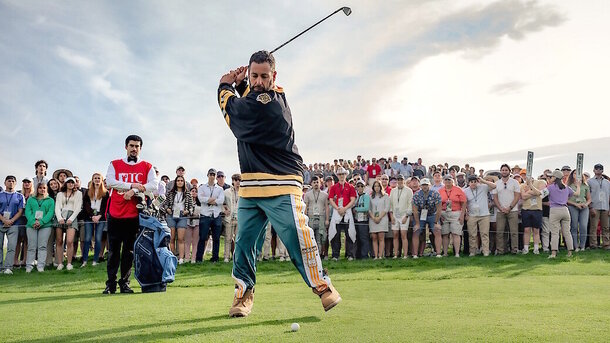 Still from the movie 'Happy Gilmore 2' (2025)