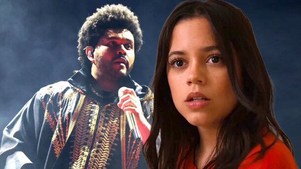 The Weeknd and Jenna Ortega