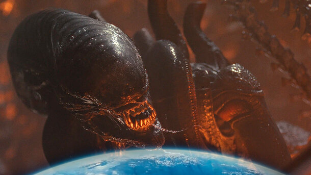 Stills from the films 'Alien: Earth', 'Alien: Romulus'