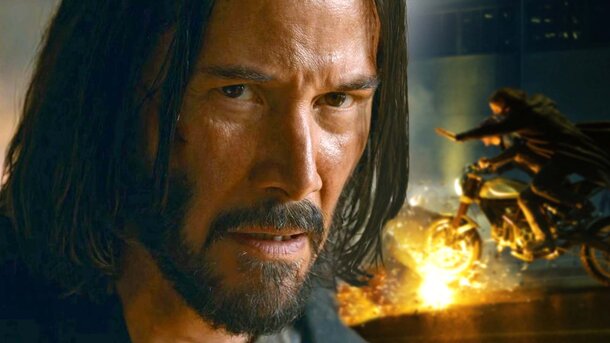 На IMDb у фильма всего 5,6 баллов: самый безумный трюк в карьере Ривз сделал в худшей из «Матриц»