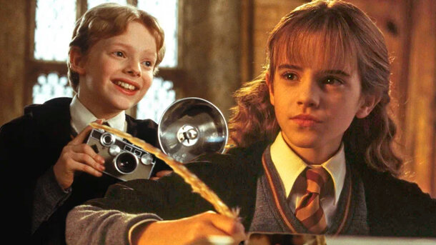 Stills from the film 'Harry Potter and the Chamber of Secrets'