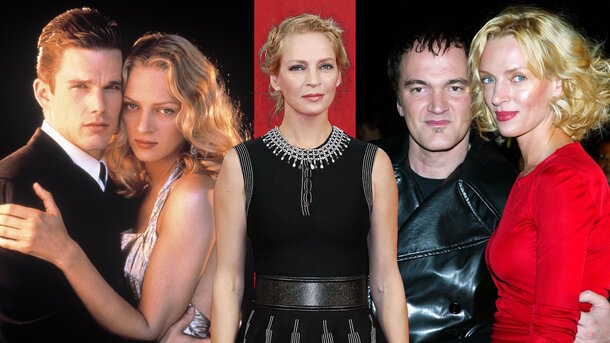 globallookpress.com — Ethan Hawke, Uma Thurman, Quentin Tarantino