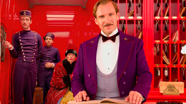 Stills from the film 'The Grand Budapest Hotel'