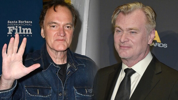 Quentin Tarantino and Christopher Nolan