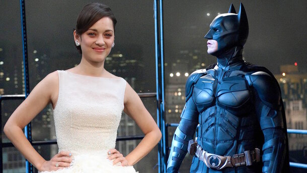 globallookpress.com — Marion Cotillard and still from the movie 'The Dark Knight Rises' (2012)