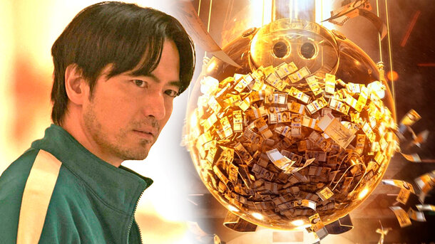 Stills from the series 'Squid game'