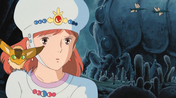 Stills from the animated movie 'Nausicaä of the Valley of the Wind' (1984)
