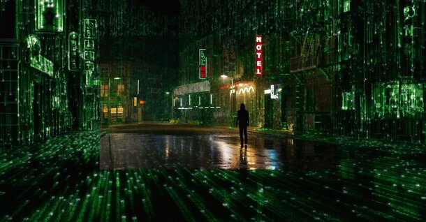 still from The Matrix