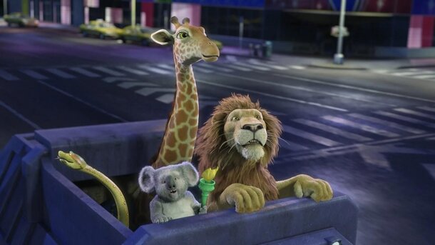 Этот мультик от Disney попытался скопировать «Мадагаскар» и провалился: рейтинг 18% на Rotten Tomatoes говорит сам за себя Кадр из мультфильма «Большое путешествие»