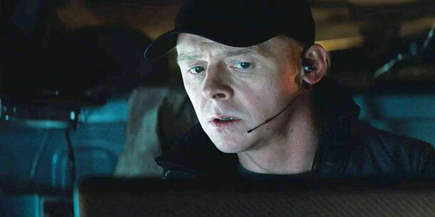 'You’re an Agent Now': How Cruise and 'Mission: Impossible' Rescued Simon Pegg still from Mission: Impossible – Dead Reckoning Part One