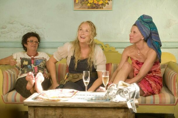Все ставки на Броснана: в новой «Mamma Mia!» могли бы рассказать, кто отец Софи Кадр из фильма «Mamma Mia!»