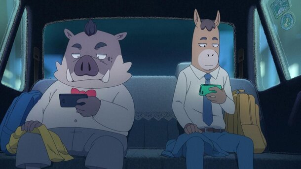 «Атаки титанов» в списке нет: 5 новых аниме-сериалов, которые легко посоперничают с признанными шедеврами 90-х Кадр из аниме «Необычное такси»