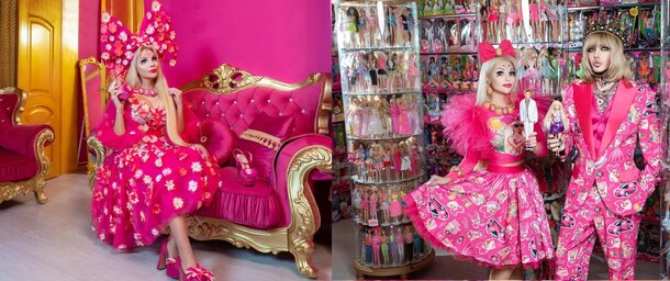 Русская Барби поселилась в квартире с тысячами кукол: от розового цвета голова кругом Русская Барби поселилась в квартире с тысячами кукол: от розового цвета голова кругом