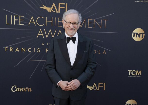 Whatever Spielberg’s Planning, Wyatt Russell Just Made Us Desperate to See It still from AFI Life Achievement Award Ceremony