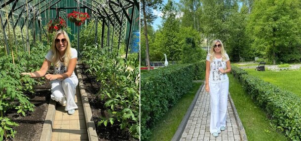 Живет как царица: приусадебный участок Юдашкиной поражает красотой и простором Живет как царица: приусадебный участок Юдашкиной поражает красотой и простором