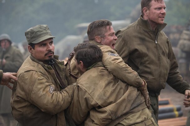 Brad Pitt’s Dirtiest Role? The Real Pain Behind 'Fury' still from Fury