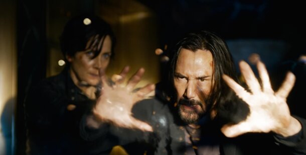 still from the Matrix