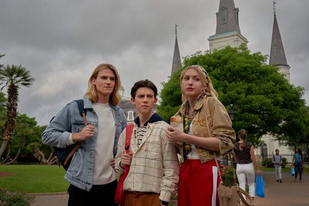 Griffin Gluck and Sabrina Carpenter: The On-Screen Chemistry that Sparked Rumors still from Tall Girl 2