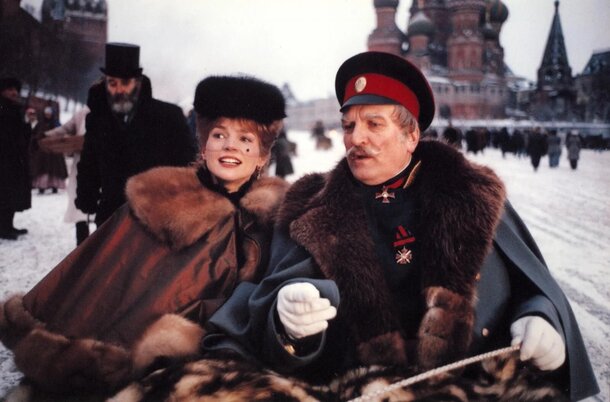 5 фильмов для создания настоящего зимнего настроения: №4 снял сам Никита Михалков Кадр из фильма «Сибирский цирюльник»