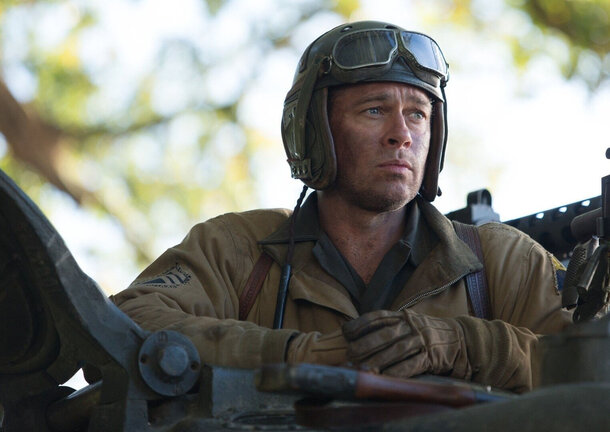 Brad Pitt’s Dirtiest Role? The Real Pain Behind 'Fury' still from Fury