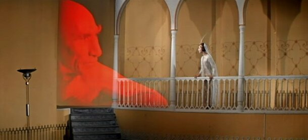 Синий джинн — лишь выдумка Disney? Почему в советском фильме «Волшебная лампа Аладдина» он красного цвета Кадр из фильма «Волшебная лампа Аладдина»