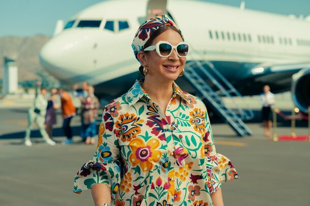 Кадр из сериала «Женщина при деньгах»