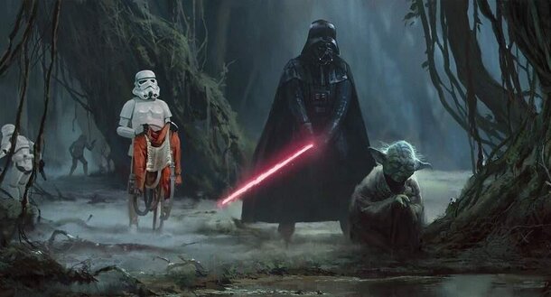 Yoda or Darth Vader: Who Holds the Highest Rank in 'Star Wars'? still from Star Wars
