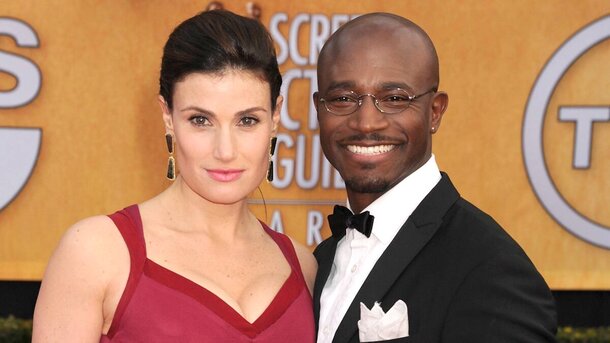 legion-media.ru — Idina Menzel and Taye Diggs