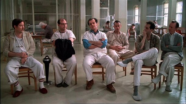 Still from the films 'One Flew Over the Cuckoo’s Nest'