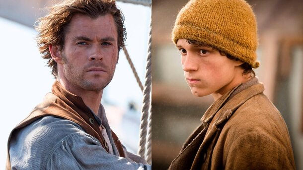 Chris Hemsworth’s, Tom Holland, Stills from the films ‘In the Heart of the Sea’