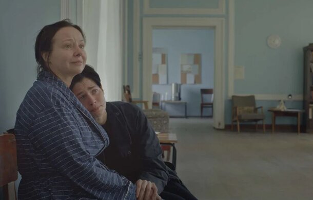Съемки в этом фильме стали пророческими: стало понятно только после смерти Добровольской Добровольская и Снигирь в фильме «Время года — зима»