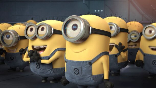 Still from the animated movie 'Minions' 