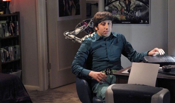 Howard Wolowitz in 'The Big Bang Theory'