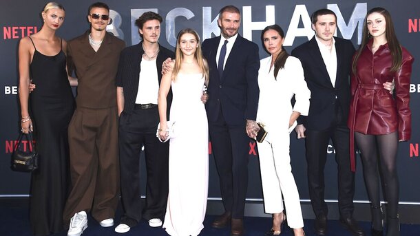 globallookpress.com — David Beckham and Victoria Beckham at TV Premiere - Netflix's 'Beckham'