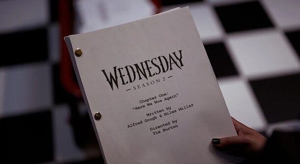 Still from the series 'Wednesday'