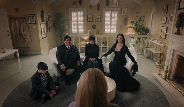 Still from the series 'Wednesday'