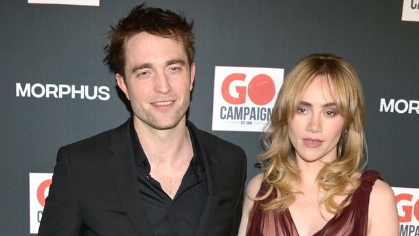 Global Look Press — Robert Pattinson and Suki Waterhouse