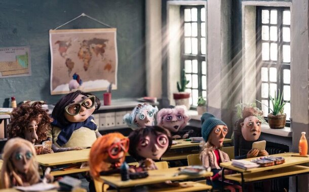 'Living Large' (2024) – A Stop-Motion Surprise That Serves Heart, Humour, and a Whole Lot of Cake Still from the film 'Living Large'