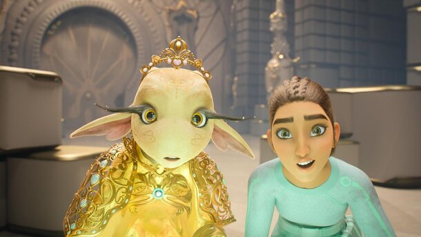'WondLa': A Brave New World of Animation – Why This Sci-Fi Epic Feels Like the Future of Family Storytelling Still from the animated series 'WondLa' (2024)