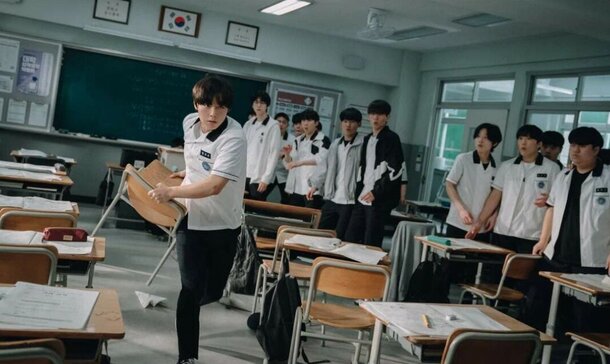 'Weak Hero Class 1' – The Silent Student Who Snaps: Brutality, Brotherhood, and Betrayal in One Relentless K-Drama Still from the series 'Weak Hero Class 1'