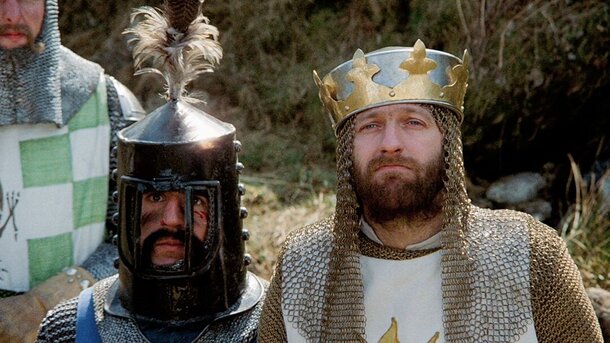 Still from the movie 'Monty Python and the Holy Grail' (1975)