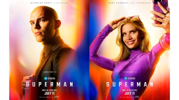 Meet Superman’s Frenemies: Gunn Shares Second Batch of Posters for Upcoming DC Movie Superman posters