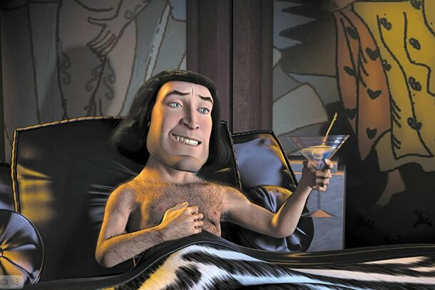 Кадр из мультфильма «Шрэк»